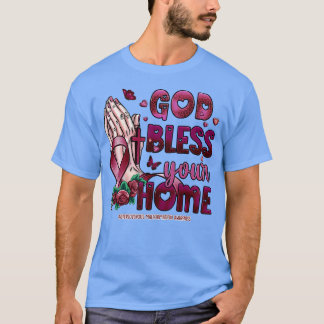 Camiseta Deus abençoe de Sensibilização para a Malformação 