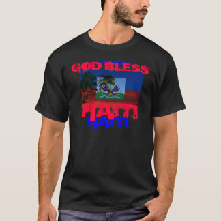 Camiseta Deus abençoe, HAITI,