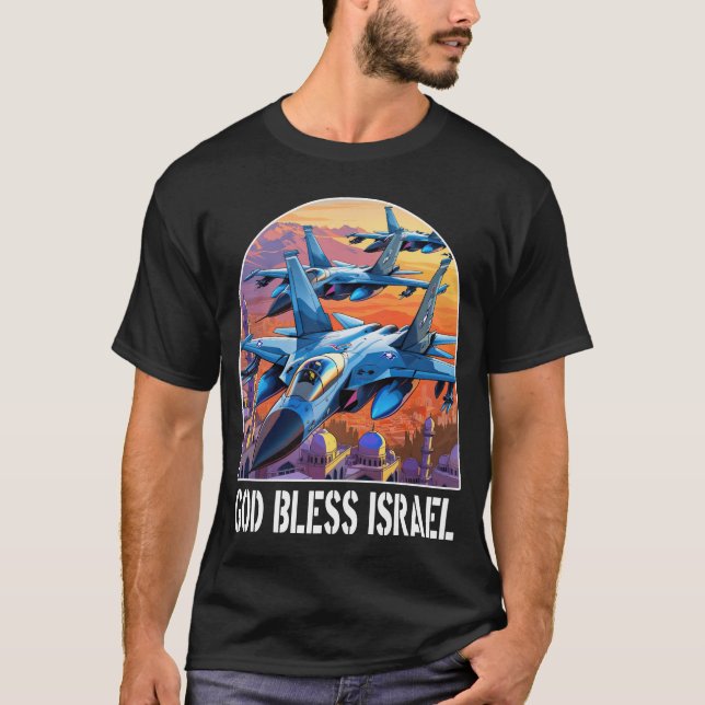CAMISETA DEUS ABENÇOE ISRAEL (Frente)