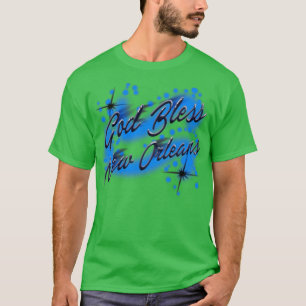 Camiseta Deus abençoe New Orleans TSerguimento