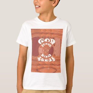 Camiseta Deus abençoe Seu Design de texto Inspiracional.