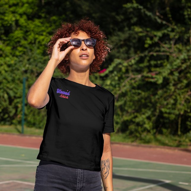 Camiseta Deus abençoe Todas as Minhas Chicas (Criador carregado)