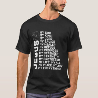 Camiseta Deus Acredite Dar a Jesus Cristo Senhor Cristão Je