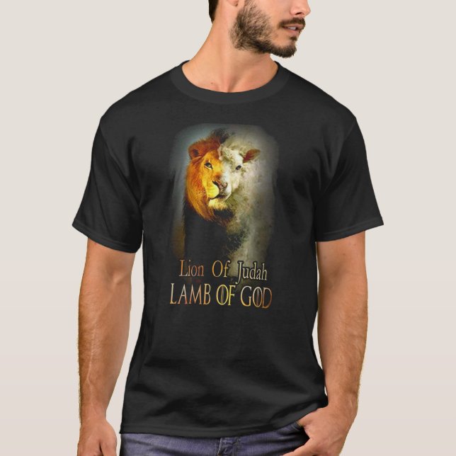 Camiseta Deus Aluguel de Judah A Lamba de Deus T Shirt672 (Frente)