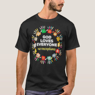 Camiseta Deus Ama A Todos Sem Exceções 