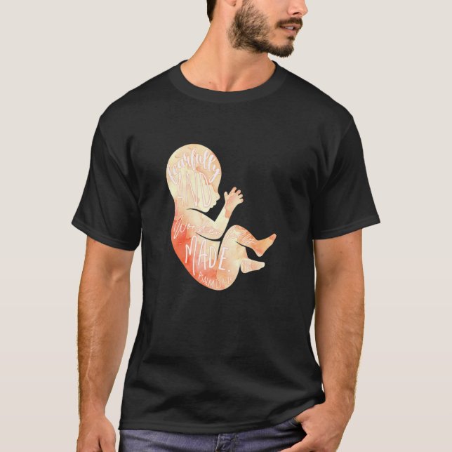 Camiseta Deus ama Crianças Pro Life Anti-Aborto Roe Wade (Frente)