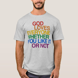 CAMISETA DEUS AMA TODOS -