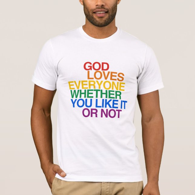 Camiseta DEUS AMA TODOS - T-Shirt (Frente)