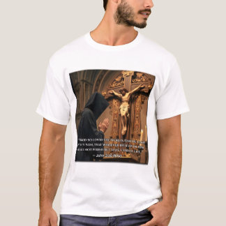 Camiseta Deus amou tanto o mundo