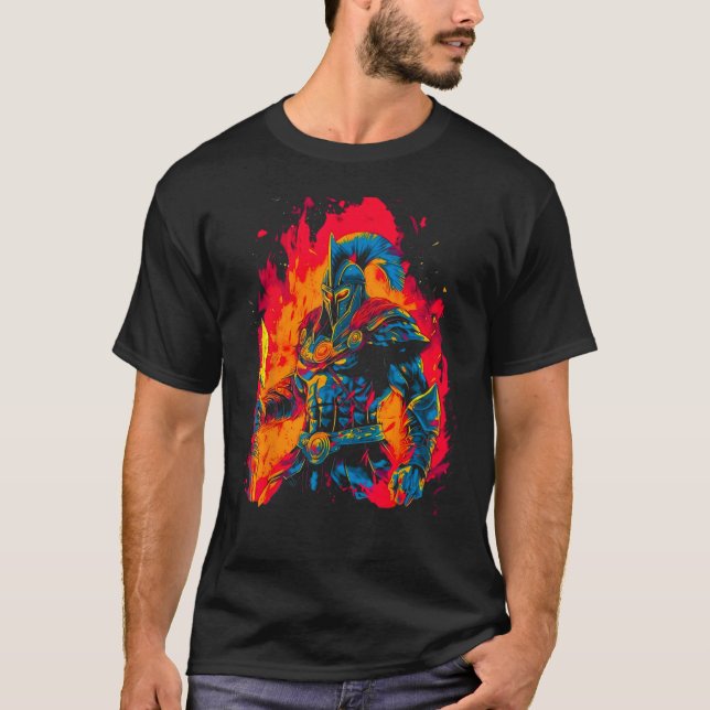 Camiseta Deus Ares mitologia grega (Frente)