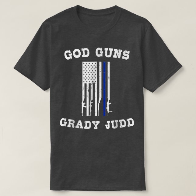 Camiseta Deus Armas Grady Judd American Flag Engraçado (Frente do Design)