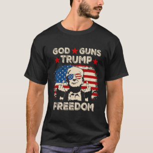 Camiseta Deus Armas Trump Liberdade Republicano Conservador