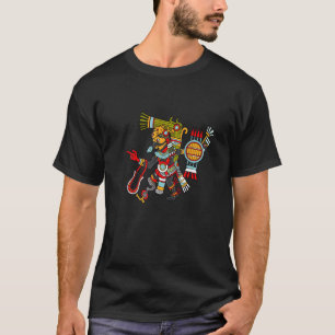 Camiseta Deus asteca da noite Tezcatlipoca