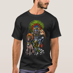 Camiseta Deus Asteca Mictlantecuhtli