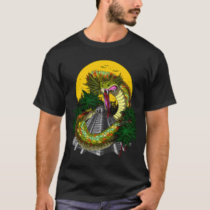 Camiseta Deus Asteca Quetzalcoatl