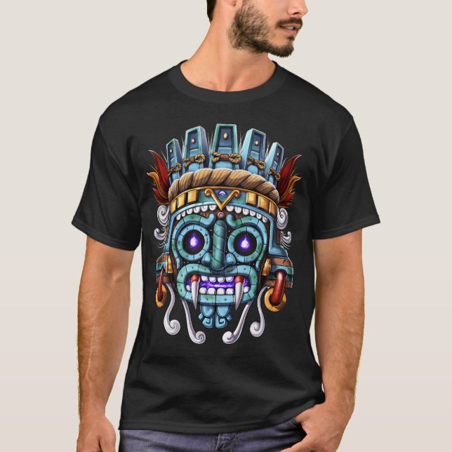 Camiseta Deus Asteca Tlaloc (Frente)