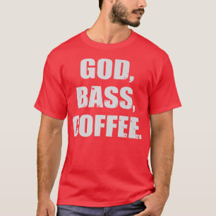 Camiseta Deus, BASS, Assassino de Café, Guitarrista449