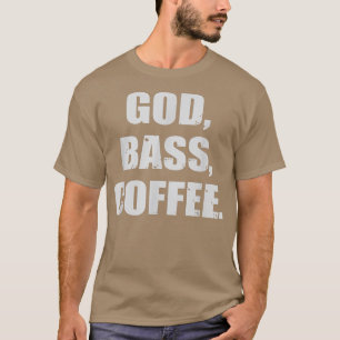 Camiseta Deus, BASS, Café, Guitarrista 964