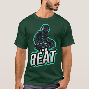 Camiseta Deus Beba Música Eletrônica do Techno