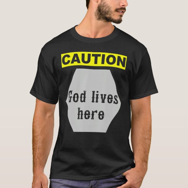 Camiseta Deus Causa Vive Aqui (Frente)