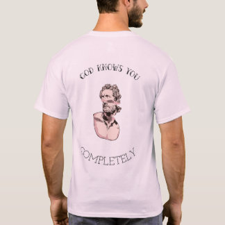CAMISETA DEUS CONHECE VOCÊ COMPLETAMENTE