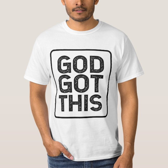 Camiseta Deus conseguiu isso (Frente)