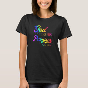 Camiseta Deus Cumpre As Suas Promessas Salm 1058 Christian