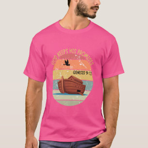 Camiseta Deus Cumpre Suas Promessas Fé Cristã Crente Bi