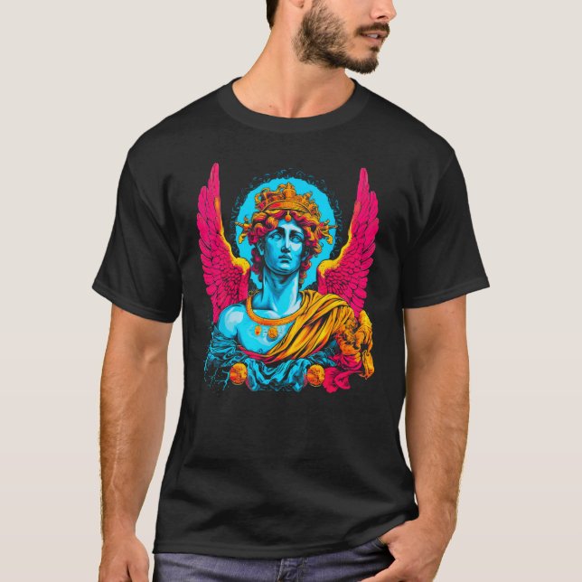 Camiseta Deus da Mitologia Grega da Velocidade (Frente)