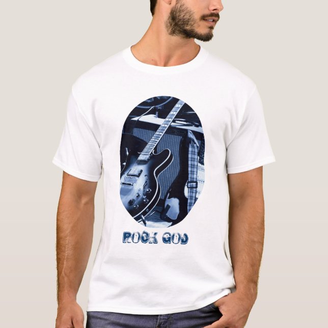 Camiseta Deus da rocha (Frente)