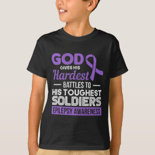 Camiseta Deus Dá Suas Batalhas Mais Duras Ao Seu Evento Mai