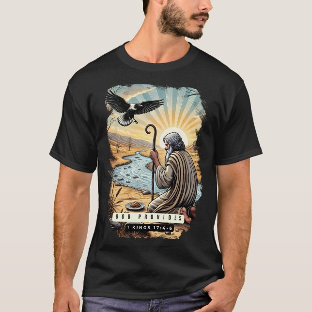 Camiseta Deus de elijah (Frente)