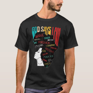 Camiseta Deus Diga Que Eu Sou Poderoso Da História Da Melan