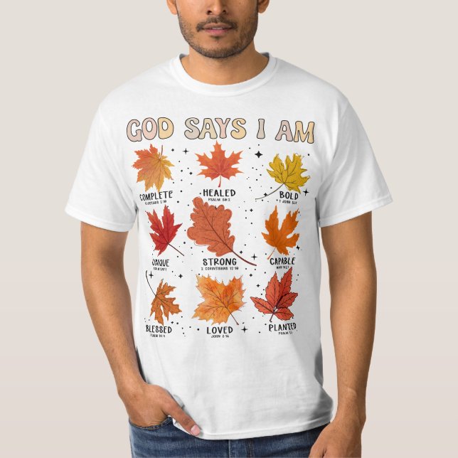 Camiseta Deus disse que eu vou cair na colheita graças à Aç (Frente)