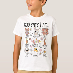 Camiseta Deus Diz Que Eu Sou Dia De Páscoa