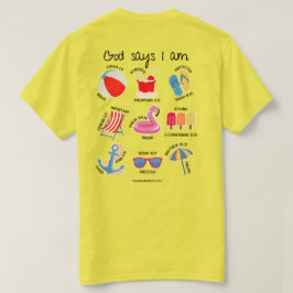 Camiseta Deus Diz Que Sou T-Shirt