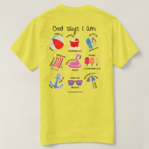 Camiseta Deus Diz Que Sou T-Shirt