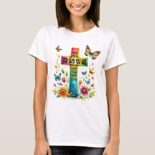 Camiseta Deus diz que você é o suficiente