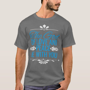 Camiseta Deus do Amor e da Paz, Bíblia de fé cristã