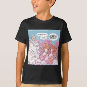 Camiseta Deus do Céu (OMG) Anjos Texto Engraçado