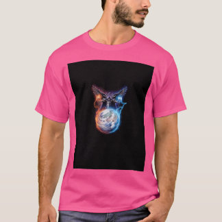Camiseta deus do martelo gêmeo Graphic T