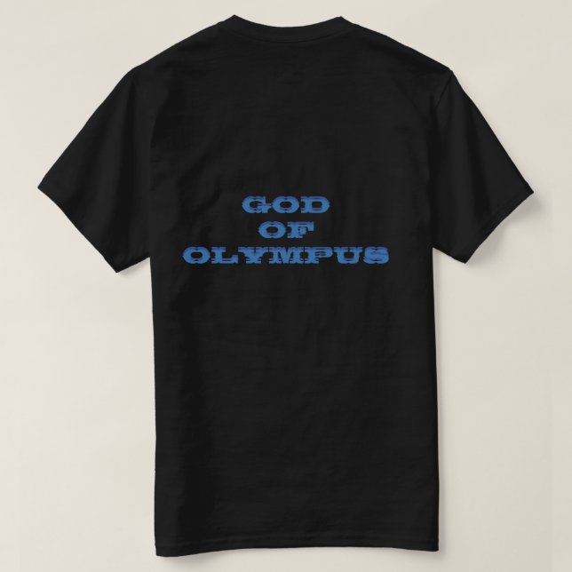 Camiseta Deus do Olimpo Poseidon T-Shirt (Verso do Design)