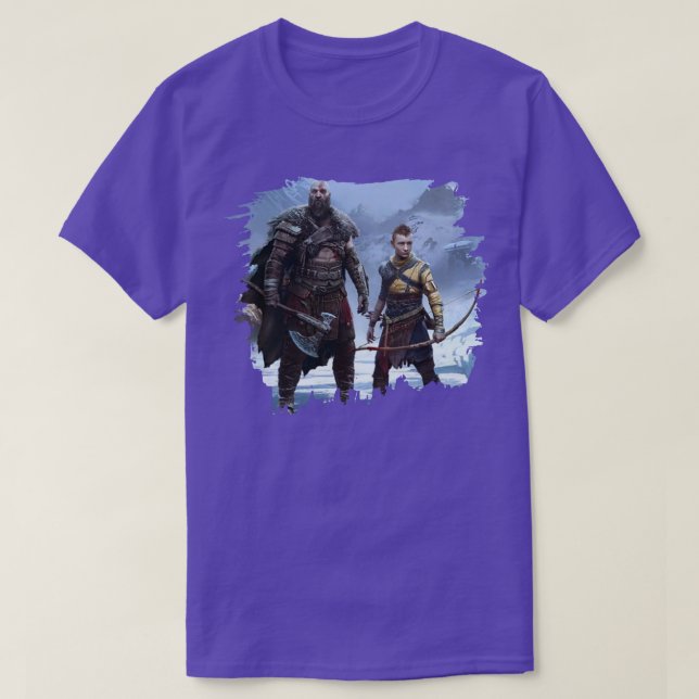 Camiseta Deus do Ragnarok TSirt (Frente do Design)