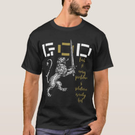 Camiseta Deus É a Única Solução – Design Fortalecido pela F