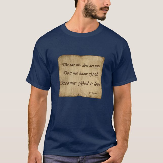 Camiseta Deus é amor (Frente)