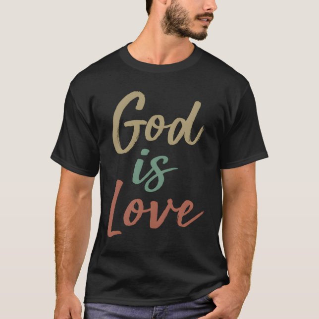 Camiseta Deus É Amor (Frente)
