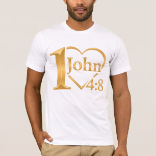 Camiseta Deus é amor - 1 John 4:8 de All43