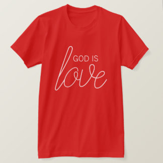 Camiseta Deus É Amor, Cristão Moderno