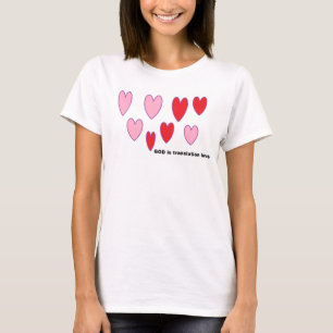 Camiseta DEUS é amor de tradução