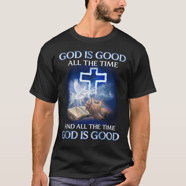 Camiseta Deus É Bom O Tempo Todo (Frente)